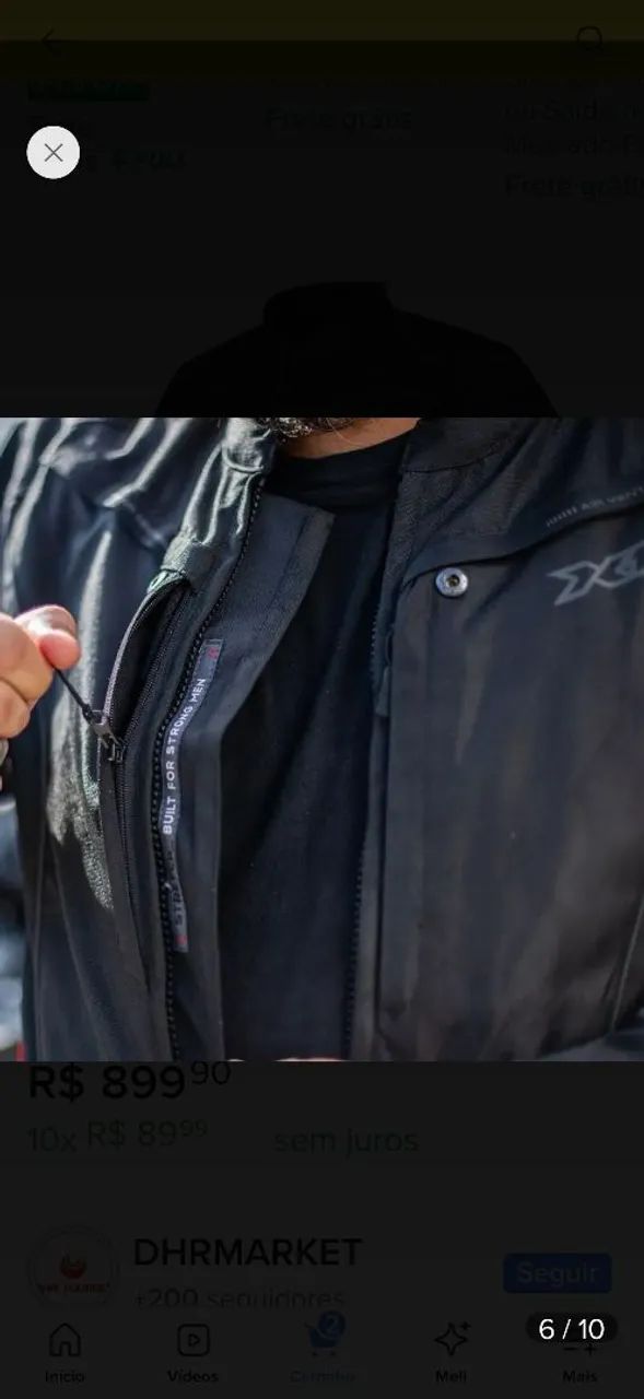 JAQUETA X11STRETCH MASCULINA  - Foto 3