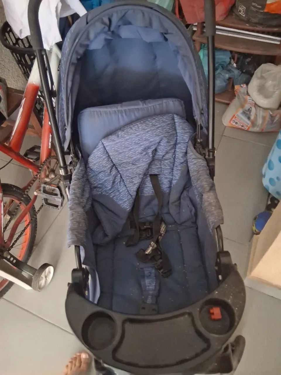Carrinho e bebê conforto 