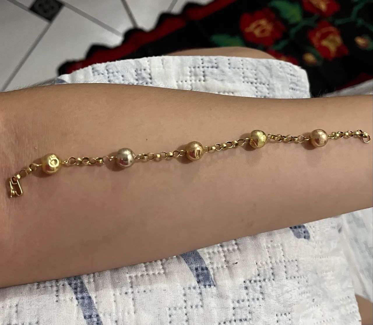 Pulseira de ouro 