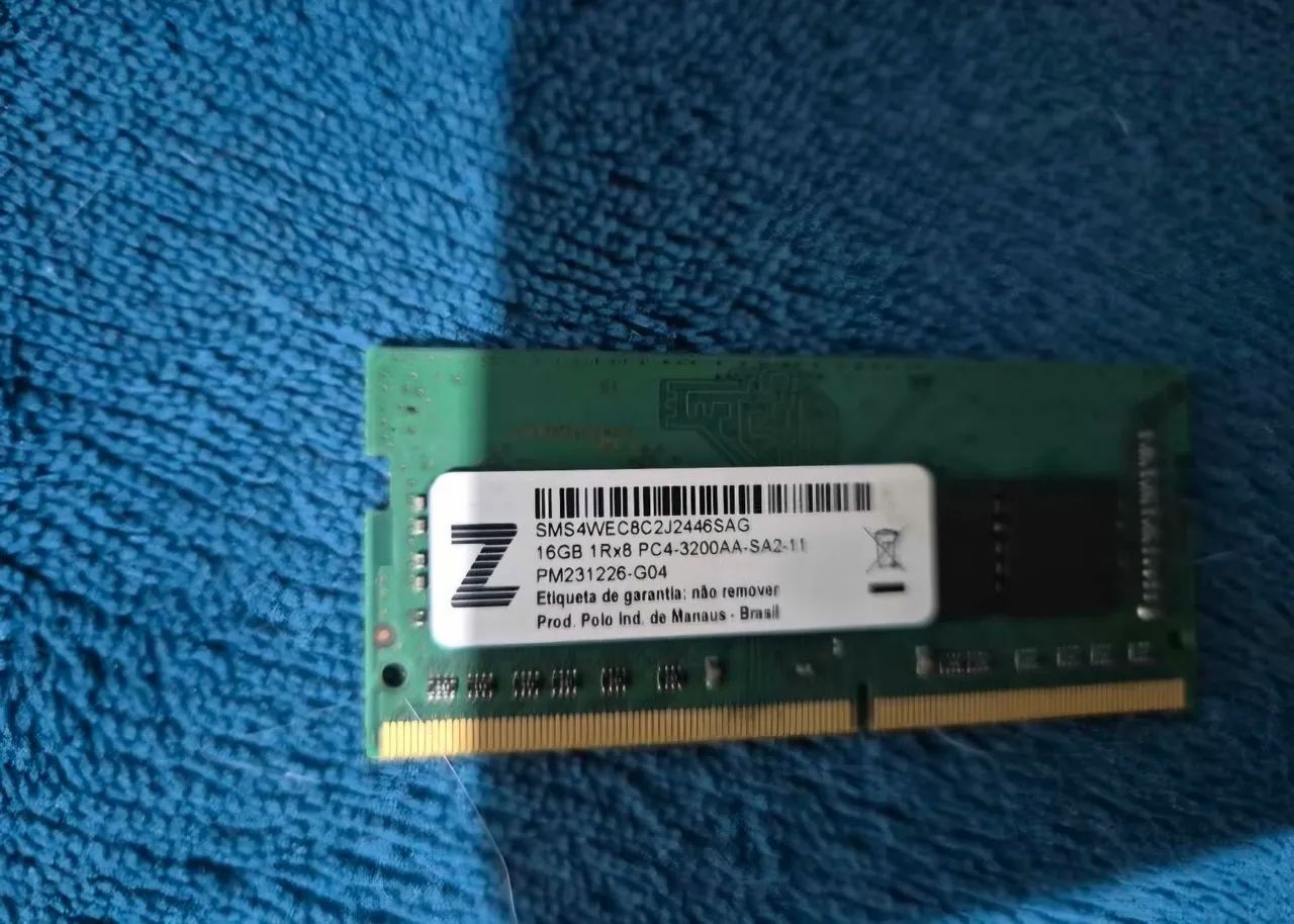 Memoria ram notebook 16 GB DDR4 3200Mhz