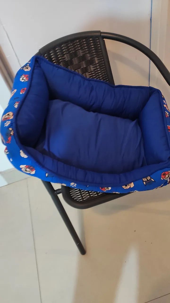 Caminha de cães e gatos do tamanho M AZUL CANETA, PRODUTO NOVO. - Foto 3
