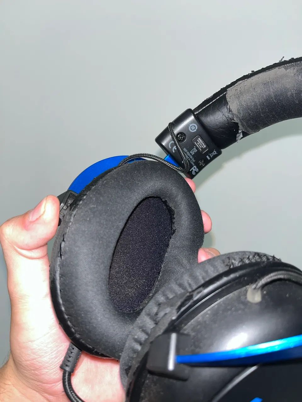 Headset usado! HyperX Cloud Blue. - Foto 2