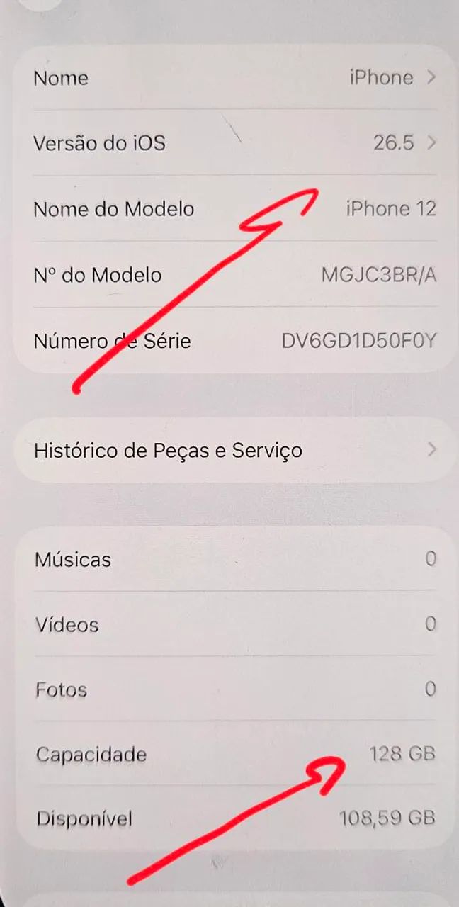 Vendo Iphone 12 128 GB Branco - Foto 3