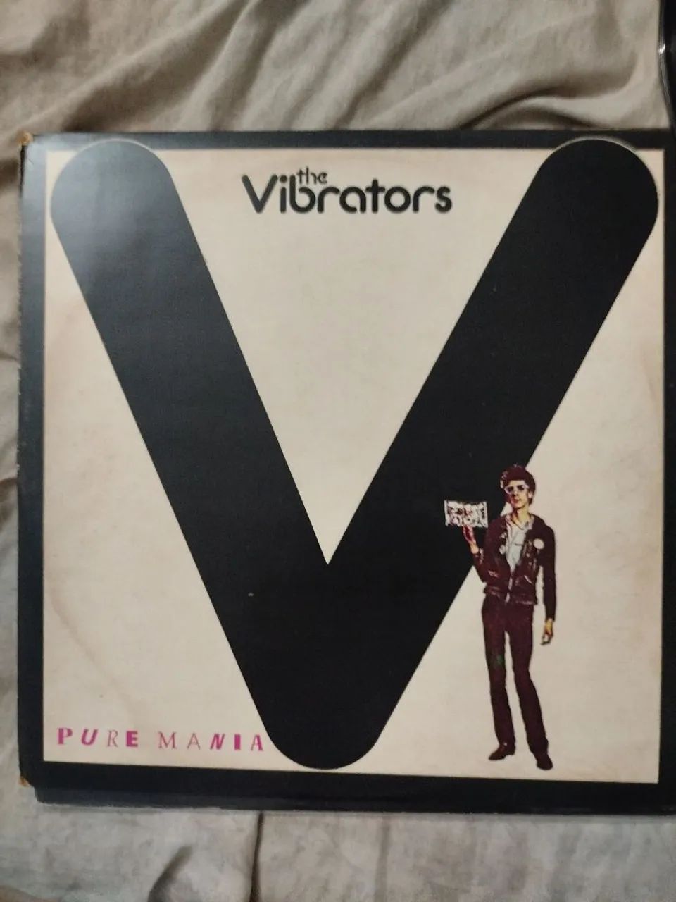 LP vinil The vibratória Puremania punk 77 The Clash sex pistola