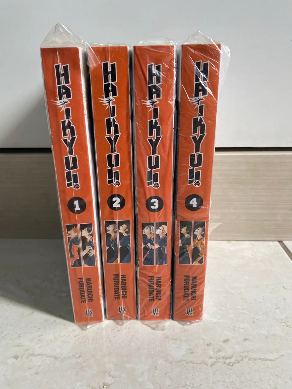 Mangás Haikyu - 1 ao 4