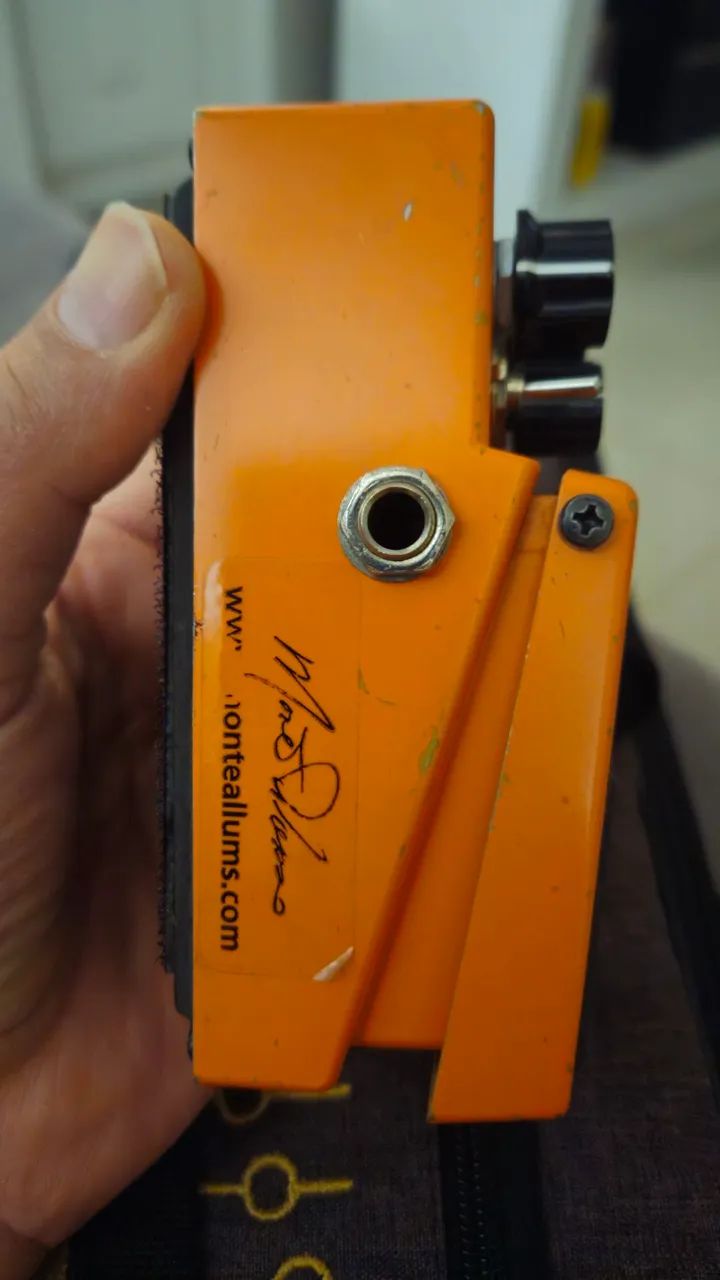 Pedal Boss DS1 com mod Monte Allums - Foto 2