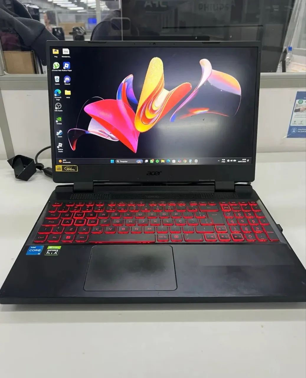 Notebook nitro 5 5158 acer