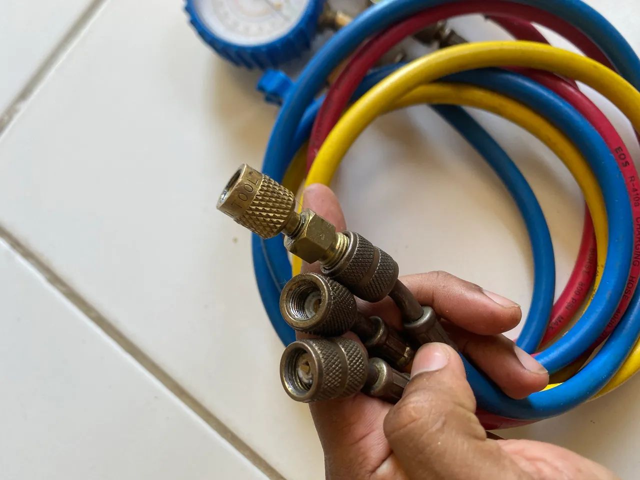 Manifold refrigeração 