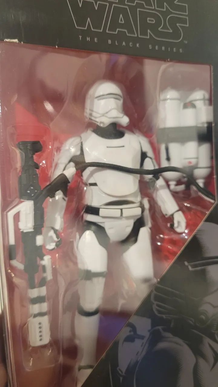 Flametrooper First Order Star Wars The Black Series Hasbro  - Foto 3