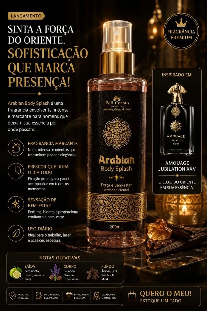 Body Splash inspirações 