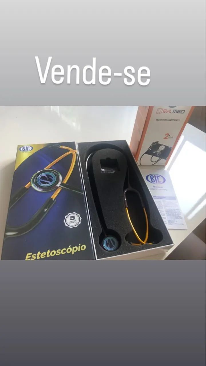 Kit esfigmomanômetro bic 