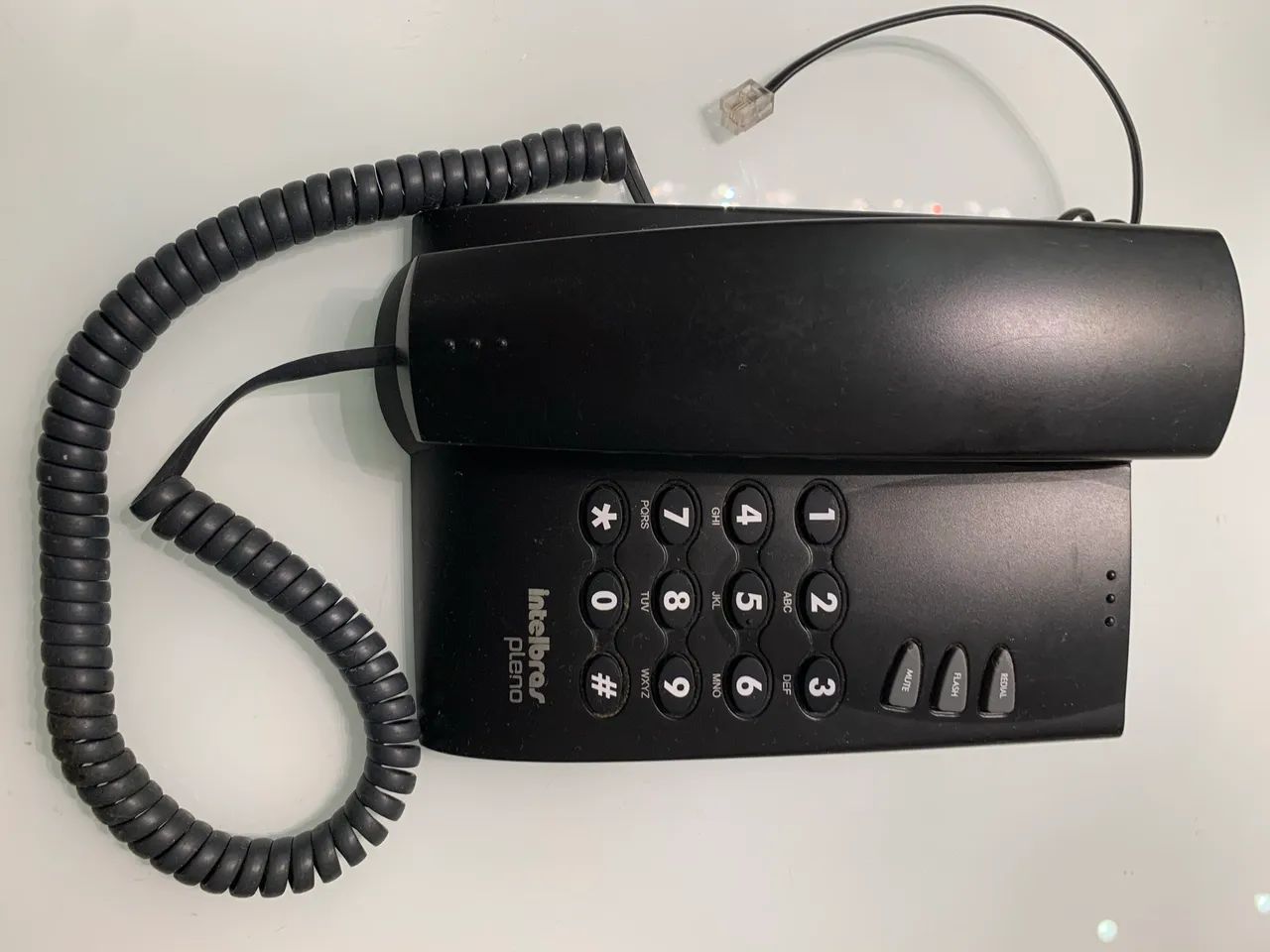 telefone fixo com fio Intelbras Pleno - Foto 2