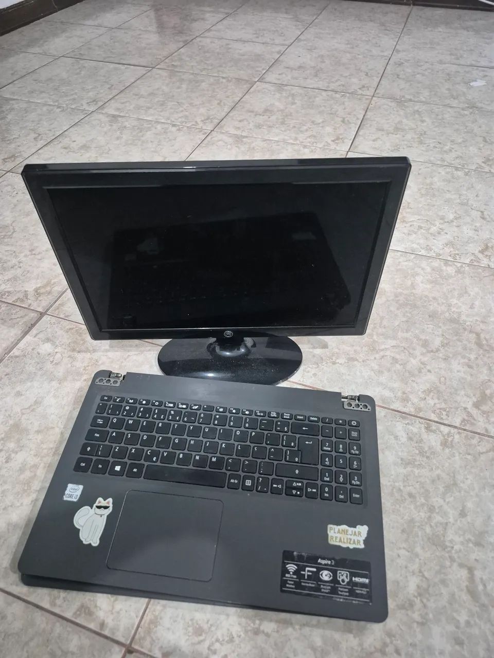 Monitor e Notebook 