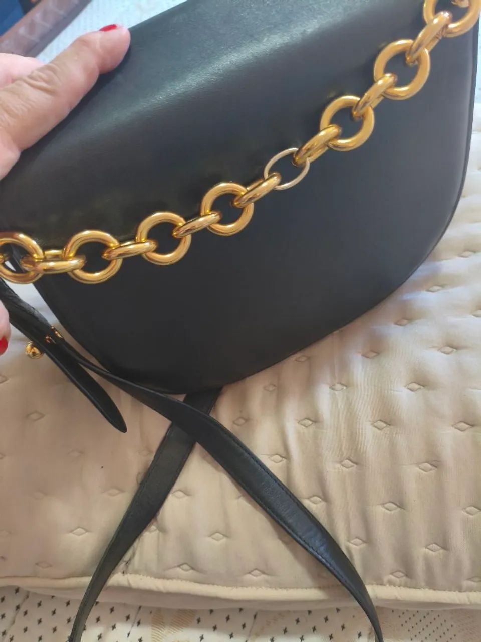 Oportunidade bolsa em couro legítimo  - Foto 3