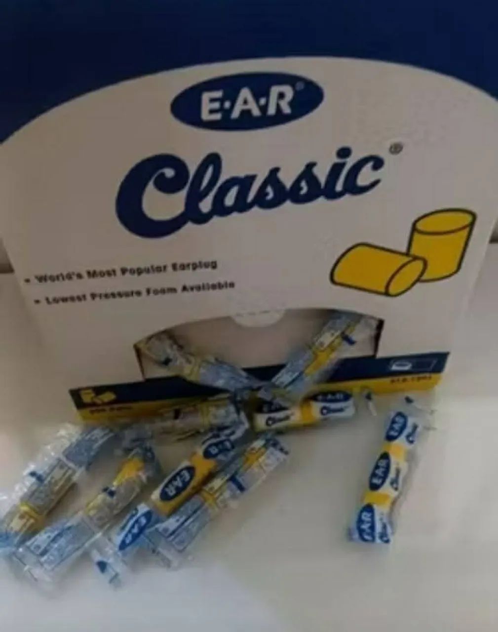 Kit com 110 pares protetores de ouvido de espuma, tampão, protetor auricular - Foto 2