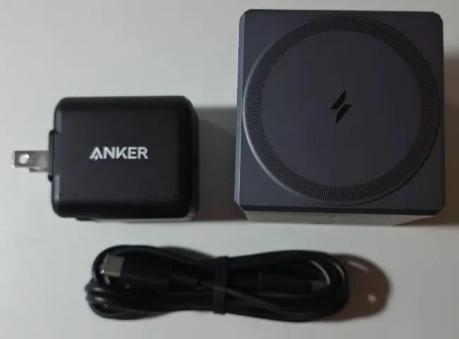 carregador anker cube 3 in 1magsafe - Foto 5