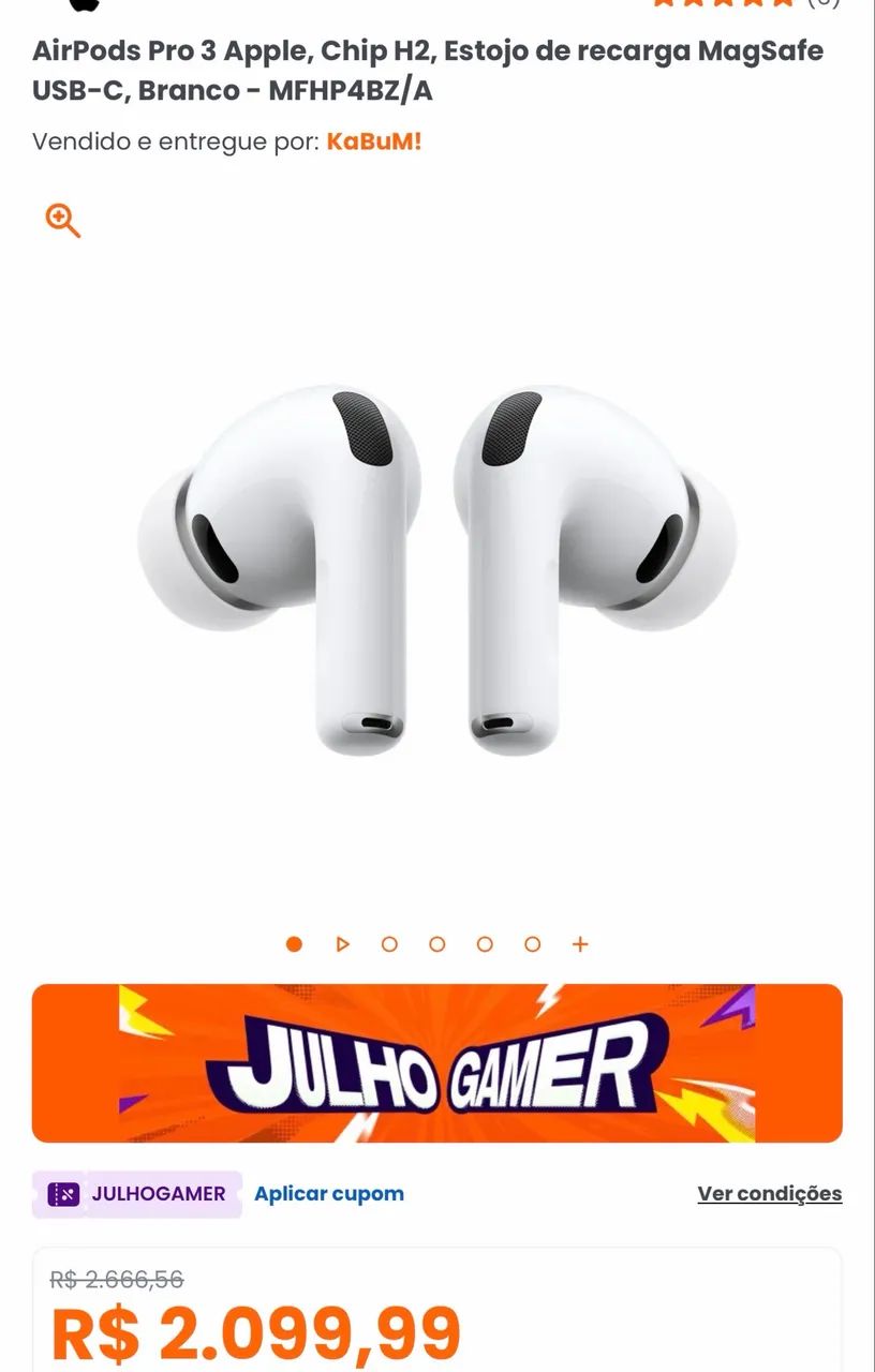 AirPods Pro 3 LACRADO - Celulares e Smartphones - Norte (Águas