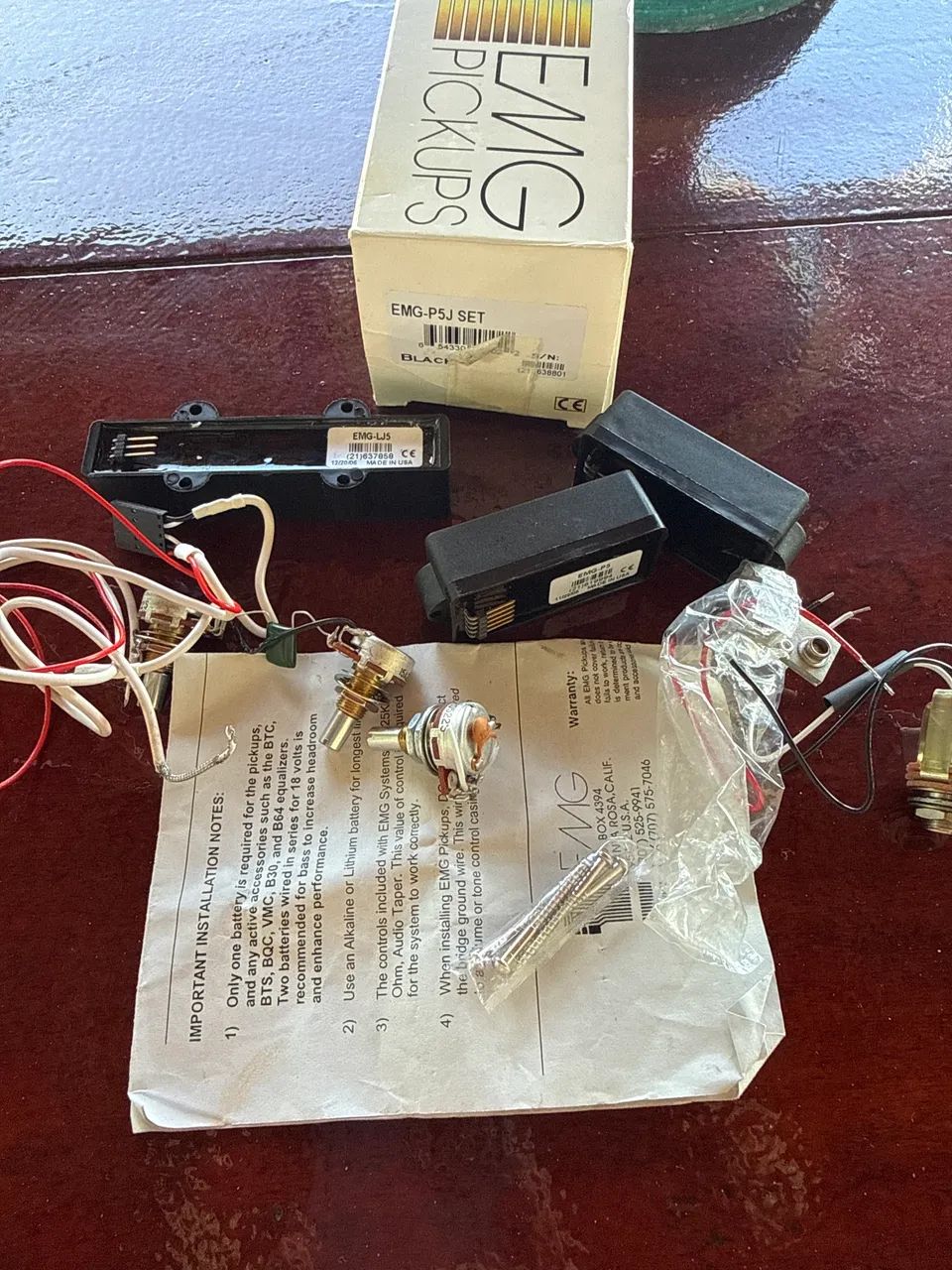 Set captador emg P5J - Foto 4