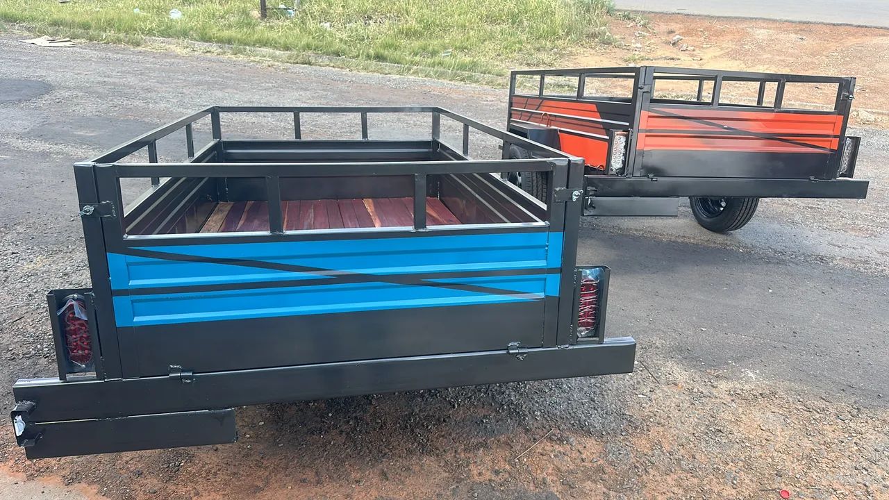 Carretinha padrão 2x1.20 a pronta entrega  - Foto 2
