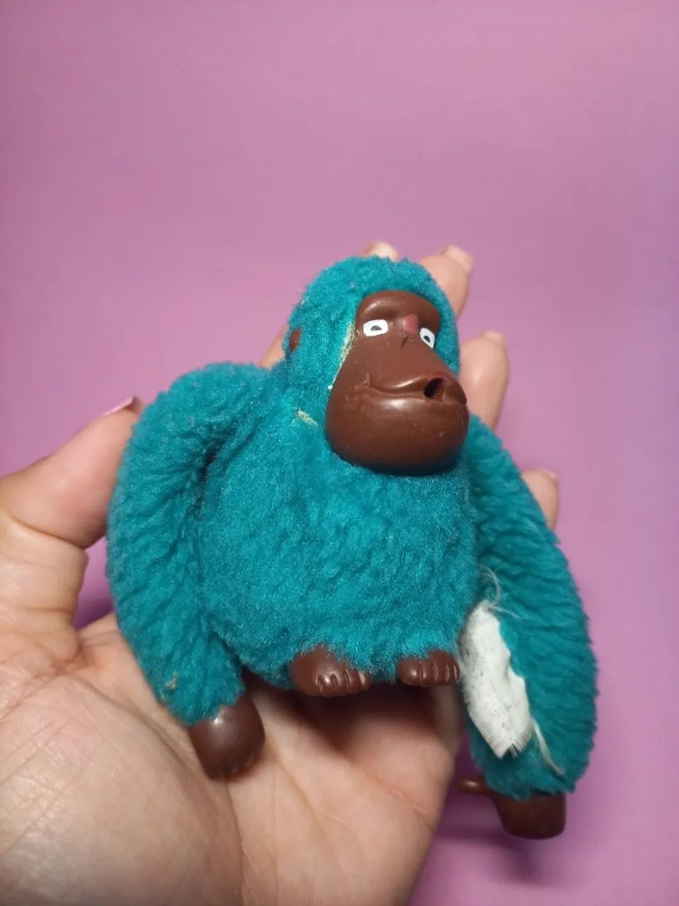 Chaveiro Kipling Wonder Monkey Azul esverdeado