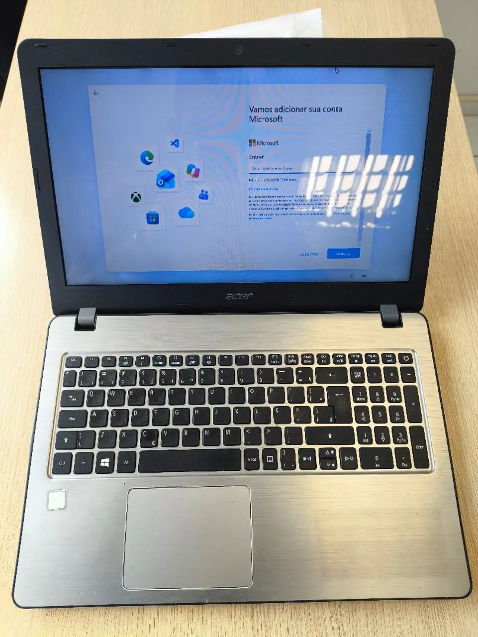 Notebook i5 (7°gen) + 8 RAM + 120 SSD (LEIA A DESCRIÇÃO)