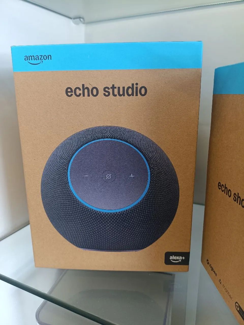 Alexa Echo Studio Original Nova Lacrada 
