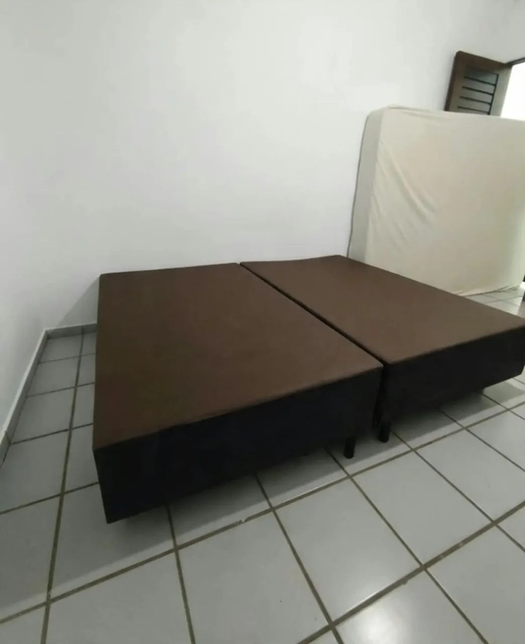 Cama Box Queen Ortobom + Colcão extra firme - Foto 3