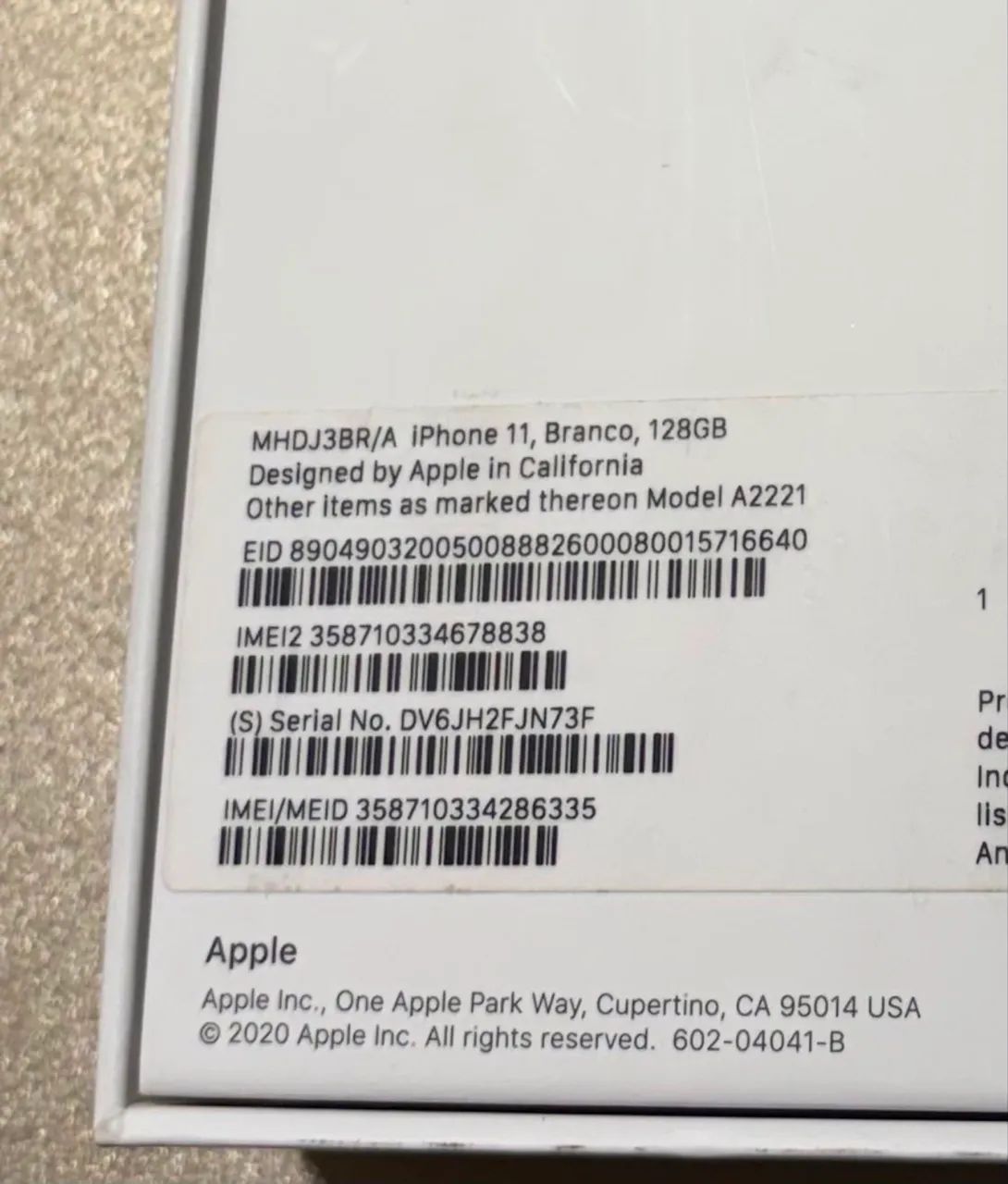 ? iPhone 11 Branco 128 GB - Ótimo Estado! - Foto 4