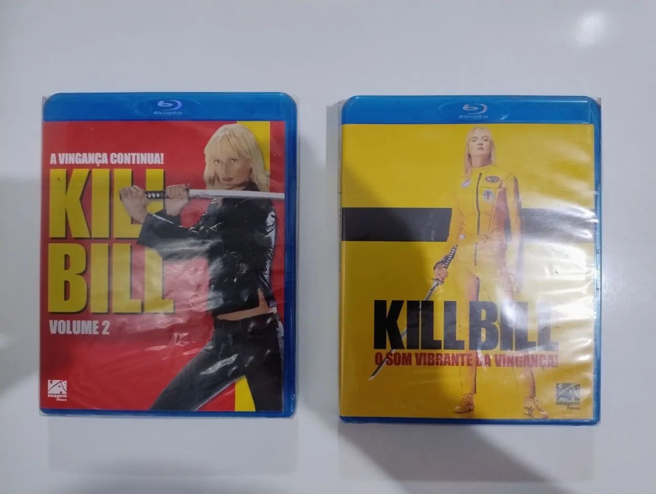 Blu-ray Kill Bill Vol. 1 e 2 Original Quentin Tarantino