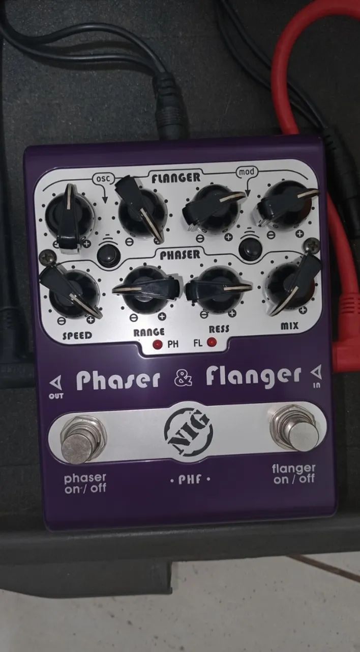 Pedal NIG Flanger e Phaser Compacto - Foto 2