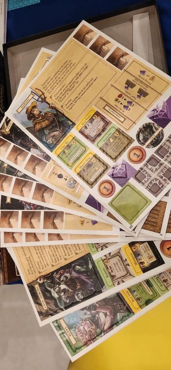 Boardgame Jogo de tabuleiro (versão inglês) - Caverna + Expansão Povos Esquecidos + Insert - Foto 5