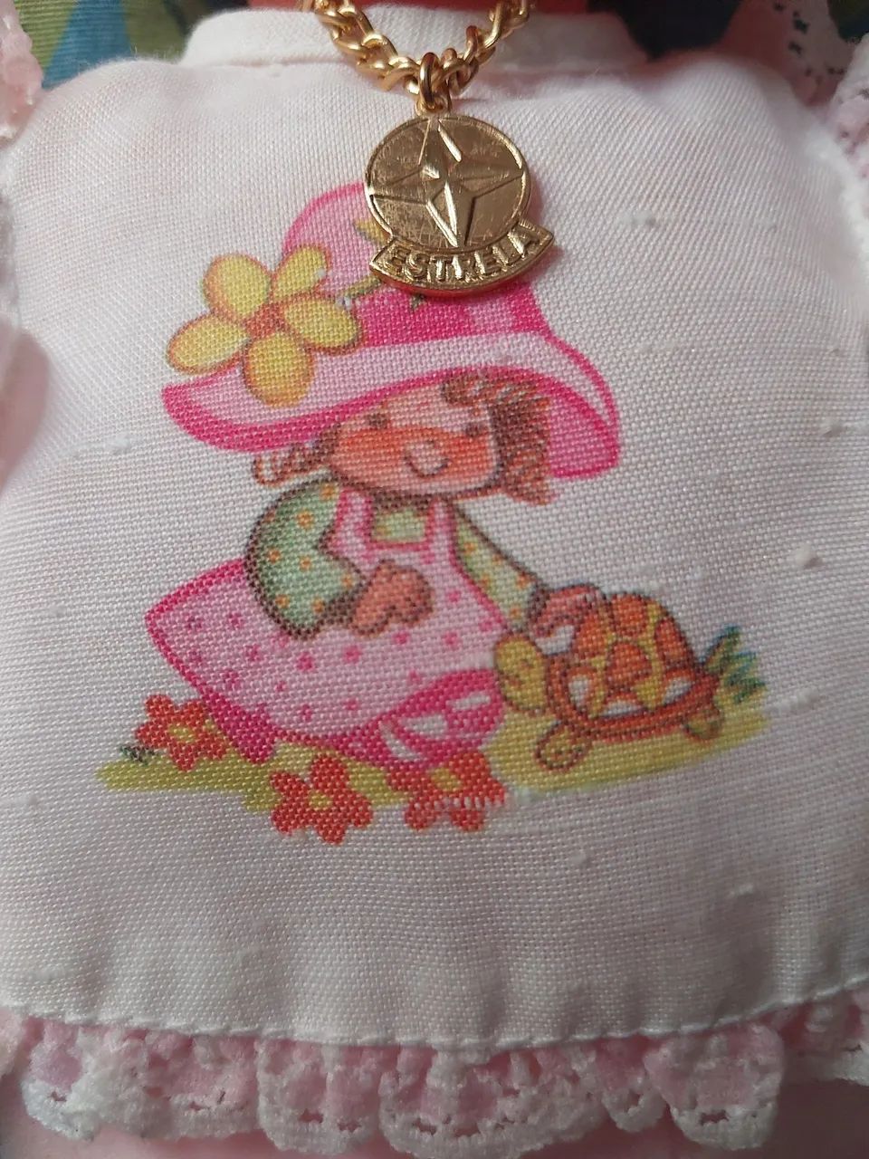 Boneca Feijaozinho Rosa Estrela  - Foto 4