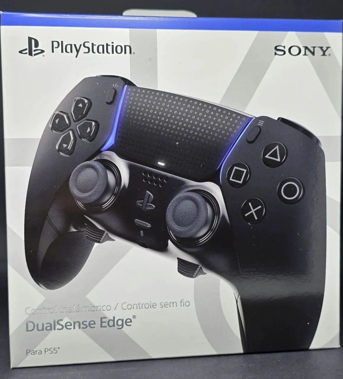 Em estoque Dualsense Edge Midnight Black sony