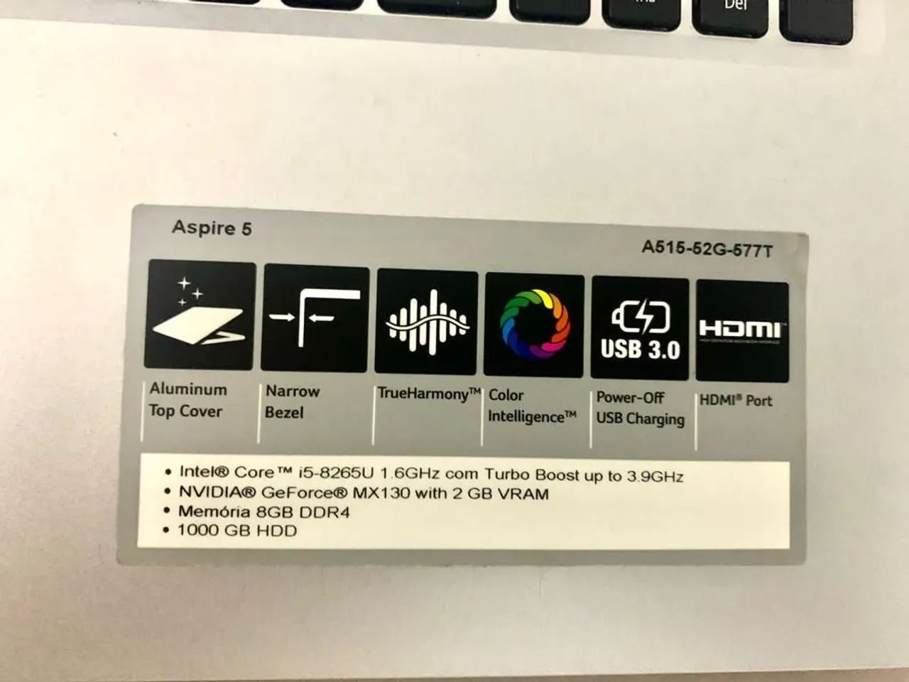 notebook aspire 5 - Foto 5