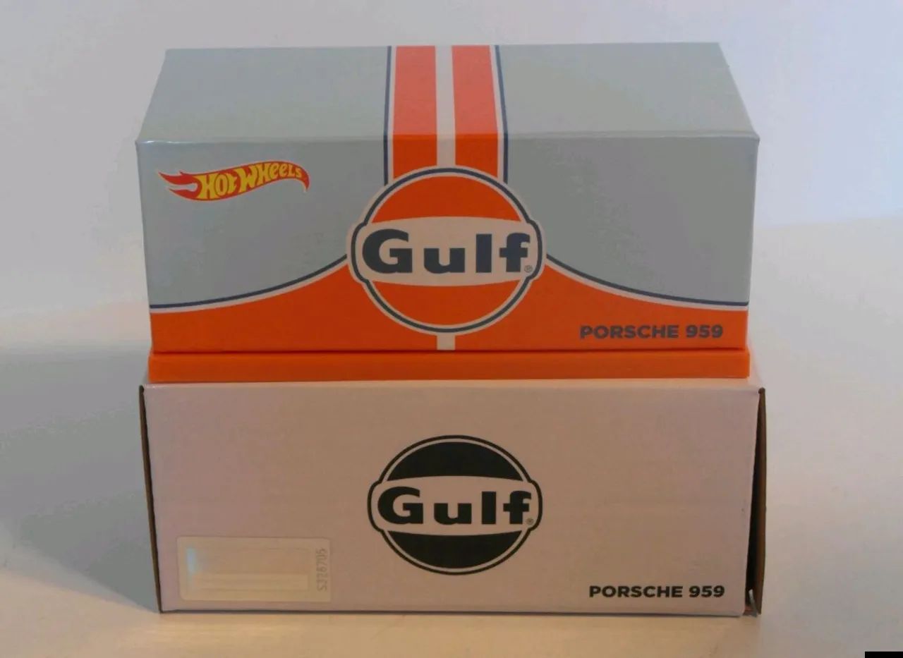 Hot Wheels Collectors RLC Exclusive Gulf Porsche 959 Azul Gulf