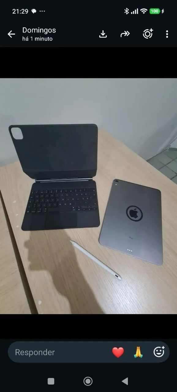 iPad Pro 11 Polegadas 256GB (Acompanha Teclado com Trackpad e Caneta)   - Foto 5