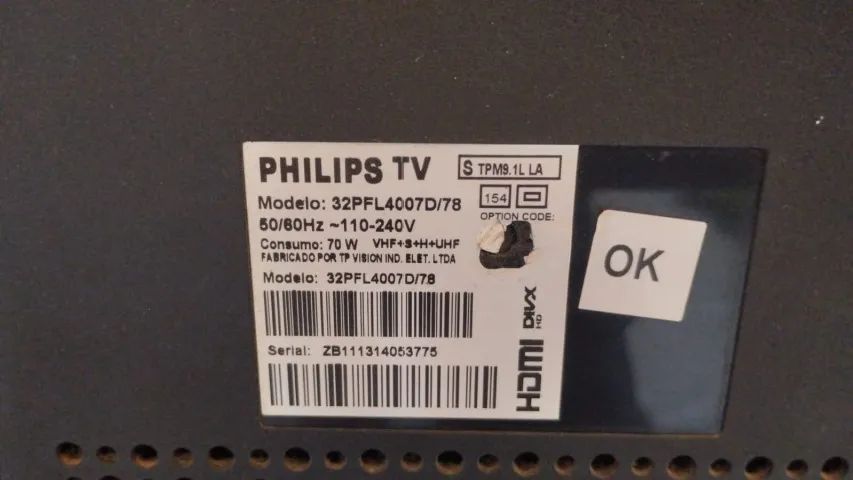 Televisão Philips 32 Polegadas ( Favor Ler O Anúncio ) - Foto 3