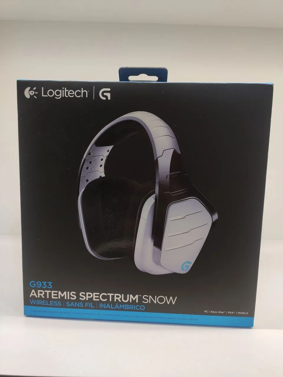 Headset Logitech G933 Snow