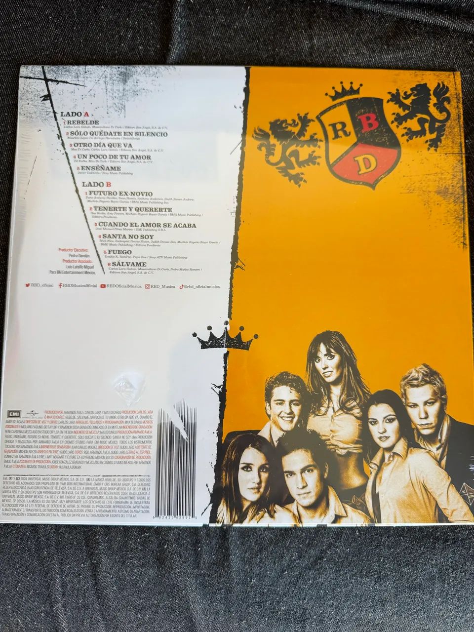 Vinil RBD Rebelde - Lacrado - Foto 2