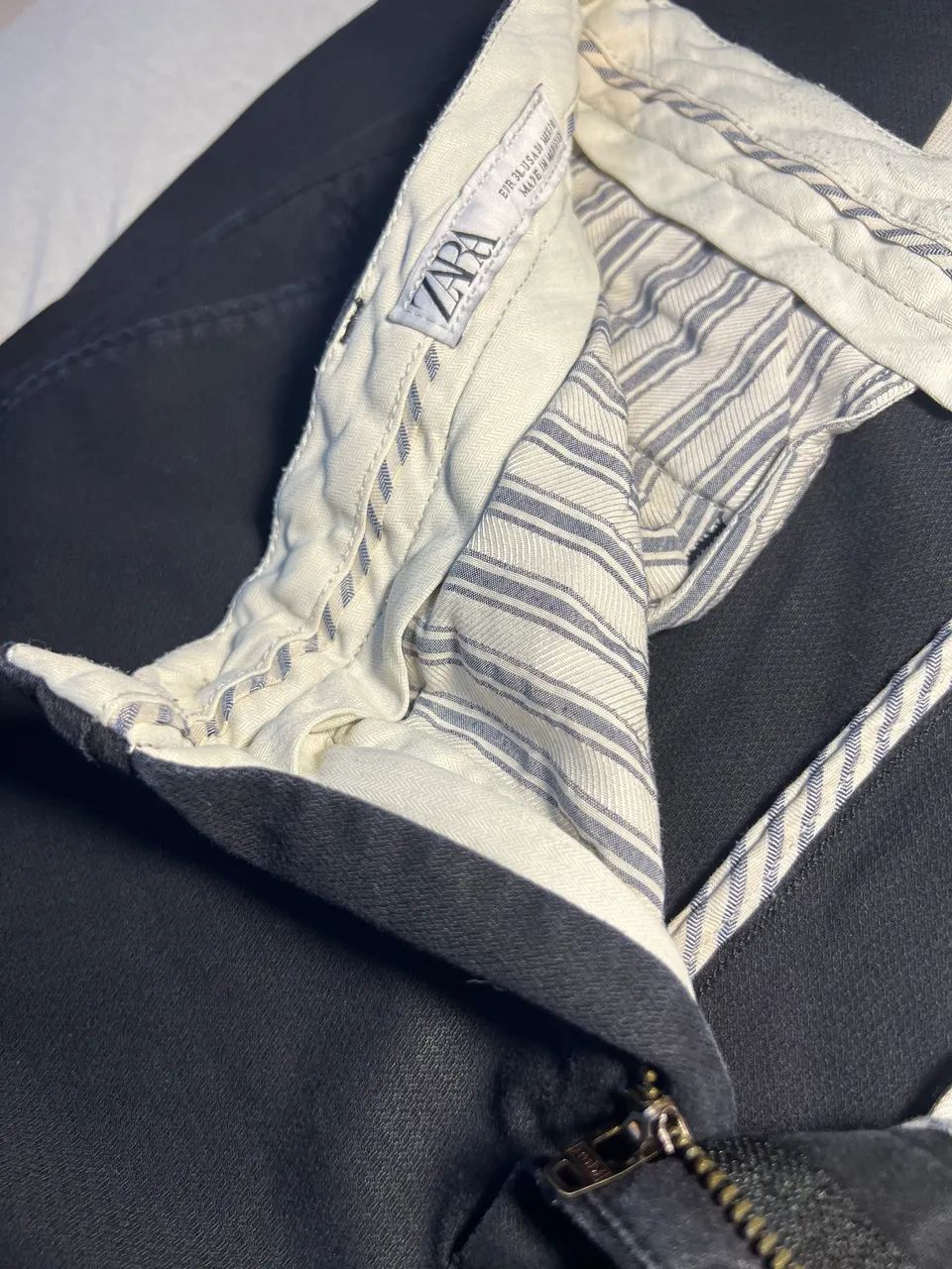 calça da zara (azul marinho) - Foto 3