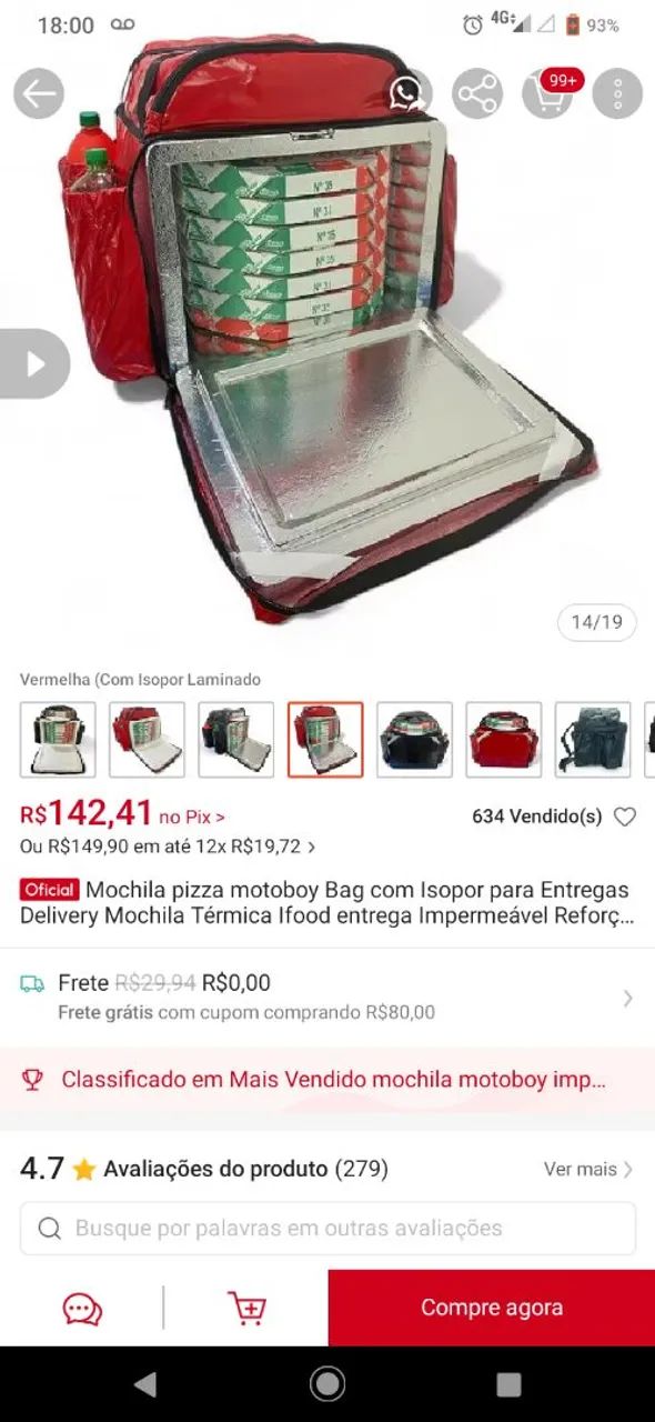 Bag mochila / isopor laminado  - Foto 3