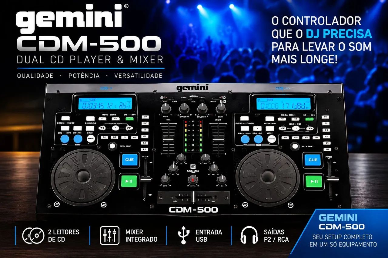 Cdj Gemini CDM-500 - Foto 3