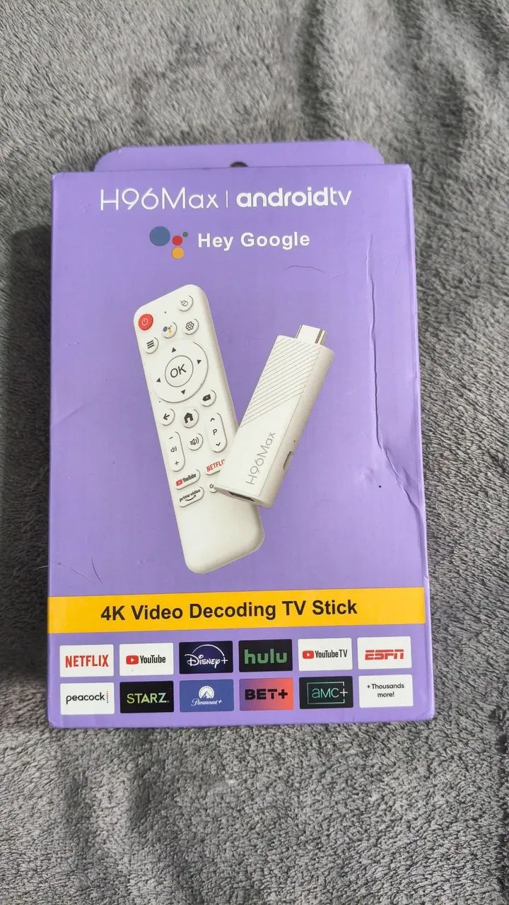 H96 MAX 8gb Smart Tv com Android