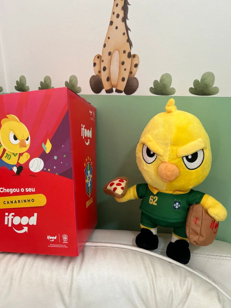Canarinho Ifood Brasil - Foto 2