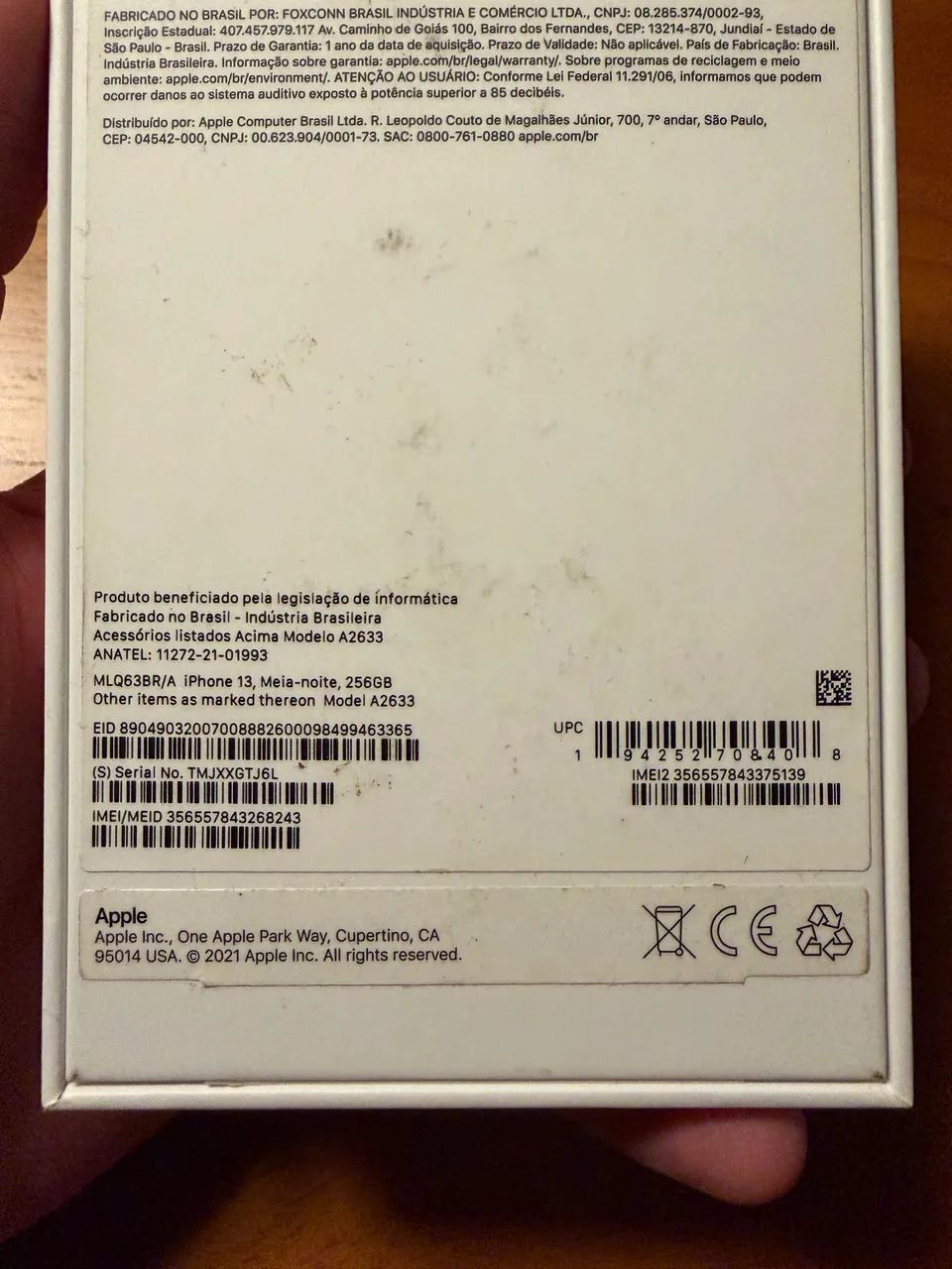 Iphone 13 - 256GB - Ótimo estado - preto - Foto 4