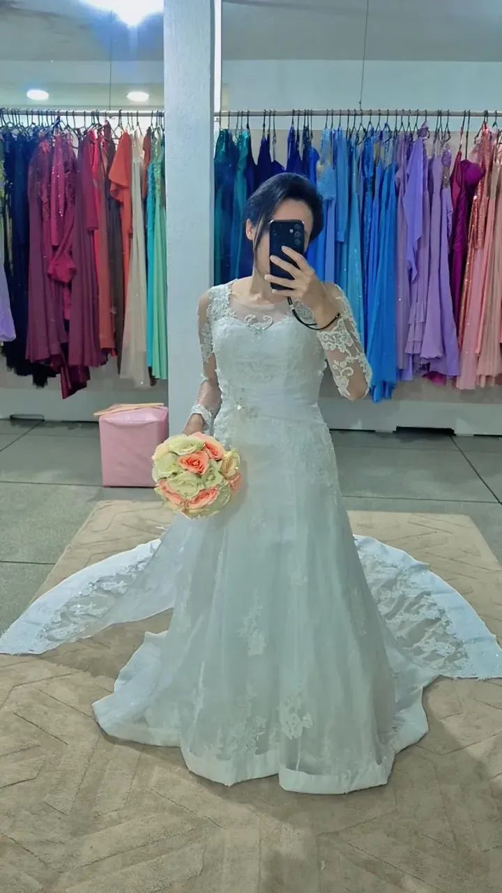 Vestido de Noiva Liquidação - Foto 5