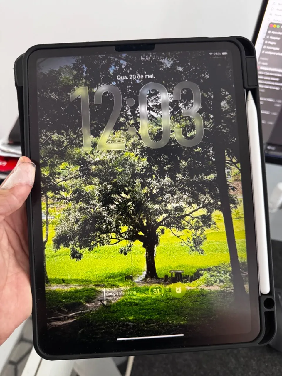 iPad Air M4 256GB 11 Polegadas + Apple Pencil PRO - Emitimos NF