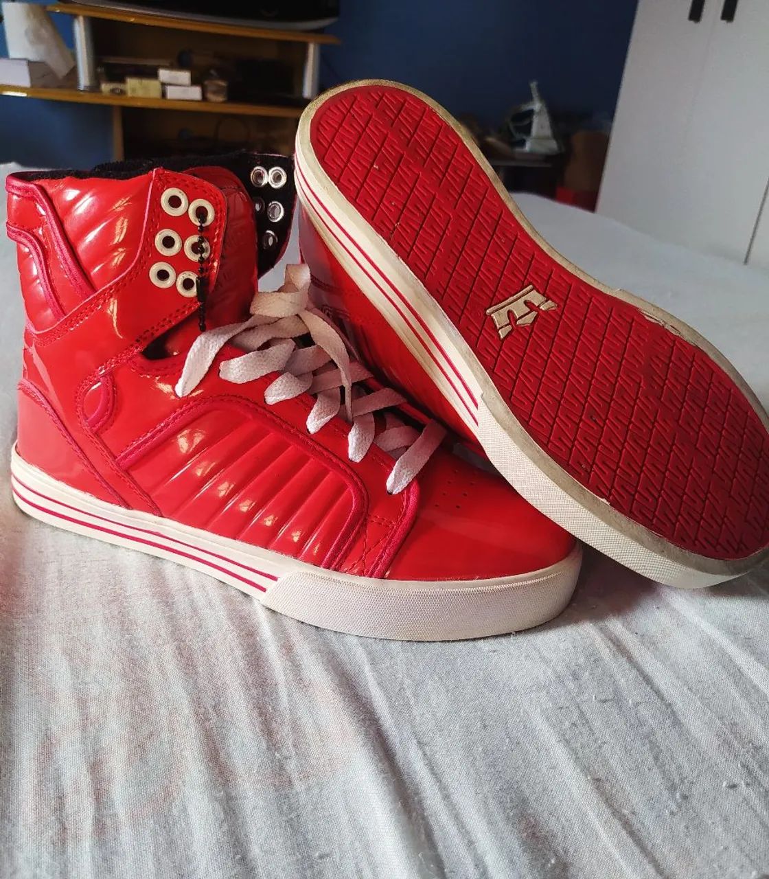 Tênis Supra Red Skytop - Foto 5