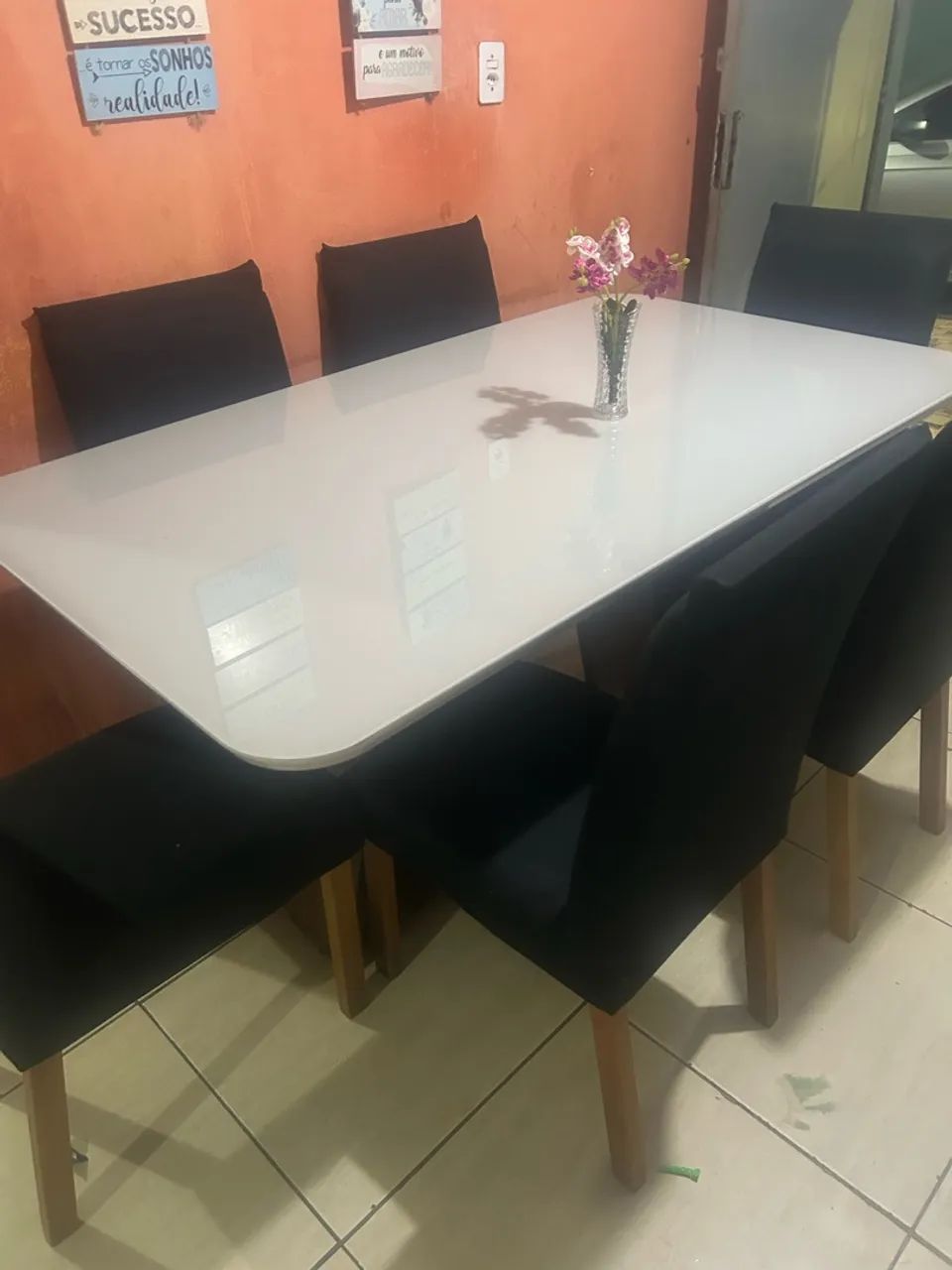 Vendo mesa 6 cadeiras  - Foto 4