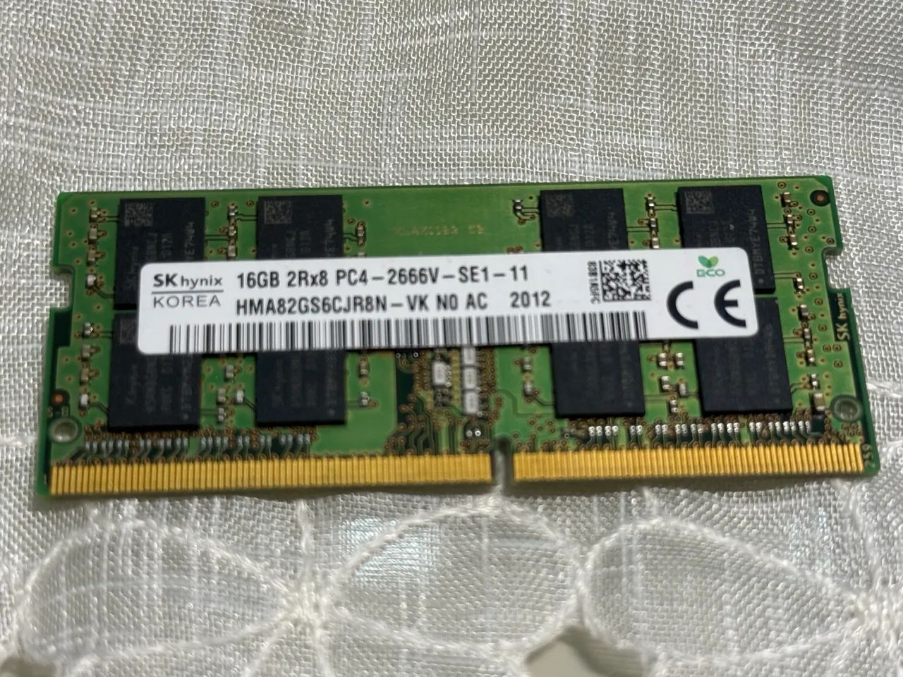 Memória RAM 16Gb DDR4 Notebook 